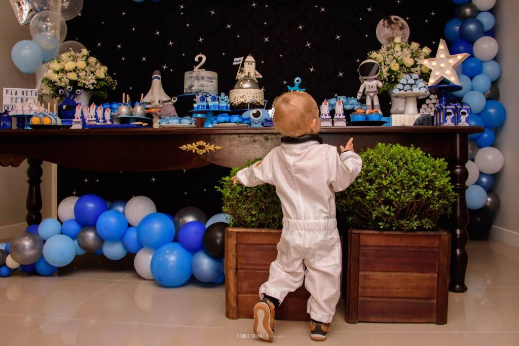 FESTA ASTRONAUTA - os 2 aninhos do meu filho Noah