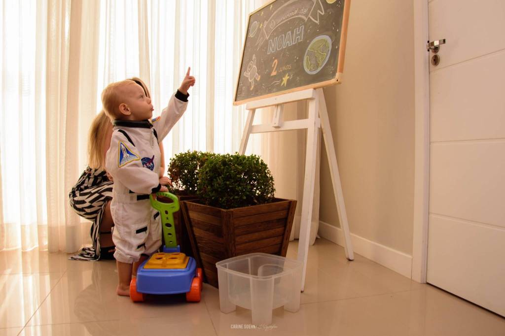 FESTA ASTRONAUTA - os 2 aninhos do meu filho Noah