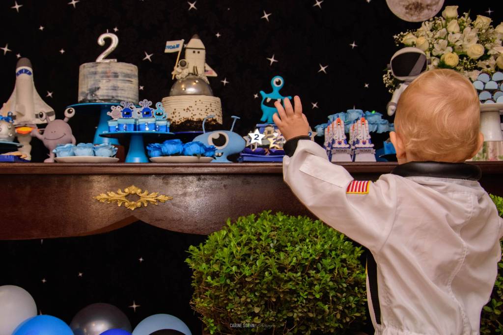 FESTA ASTRONAUTA - os 2 aninhos do meu filho Noah