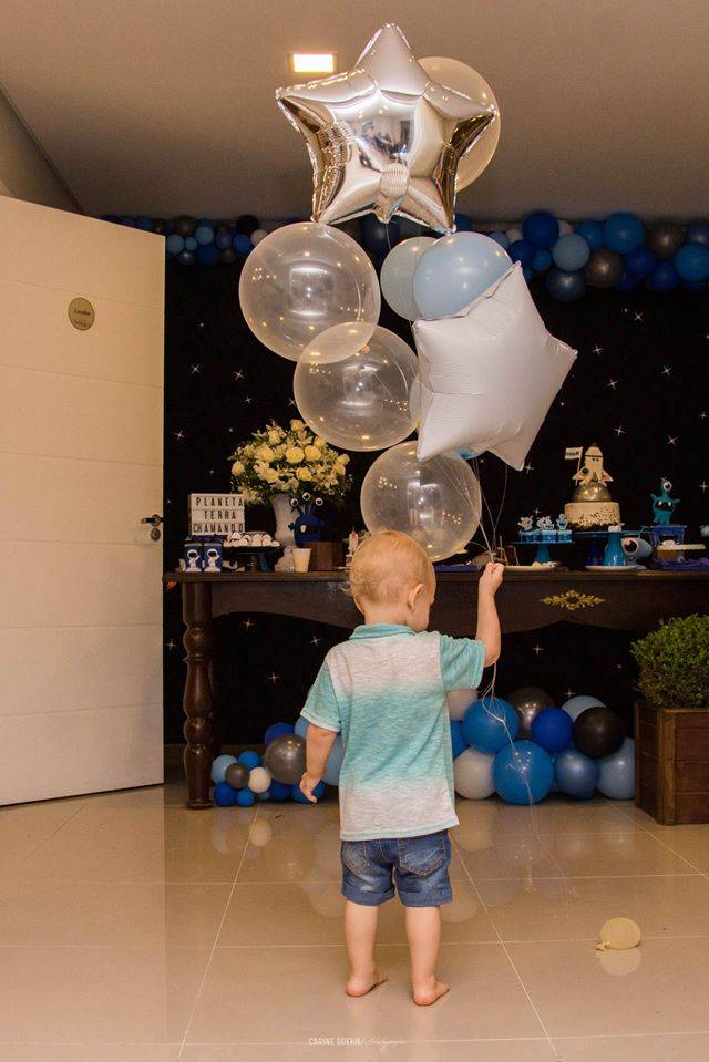 FESTA ASTRONAUTA - os 2 aninhos do meu filho Noah